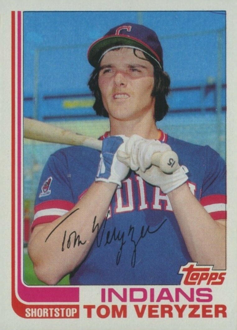 1982 Topps Tom Veryzer #387 Baseball Card