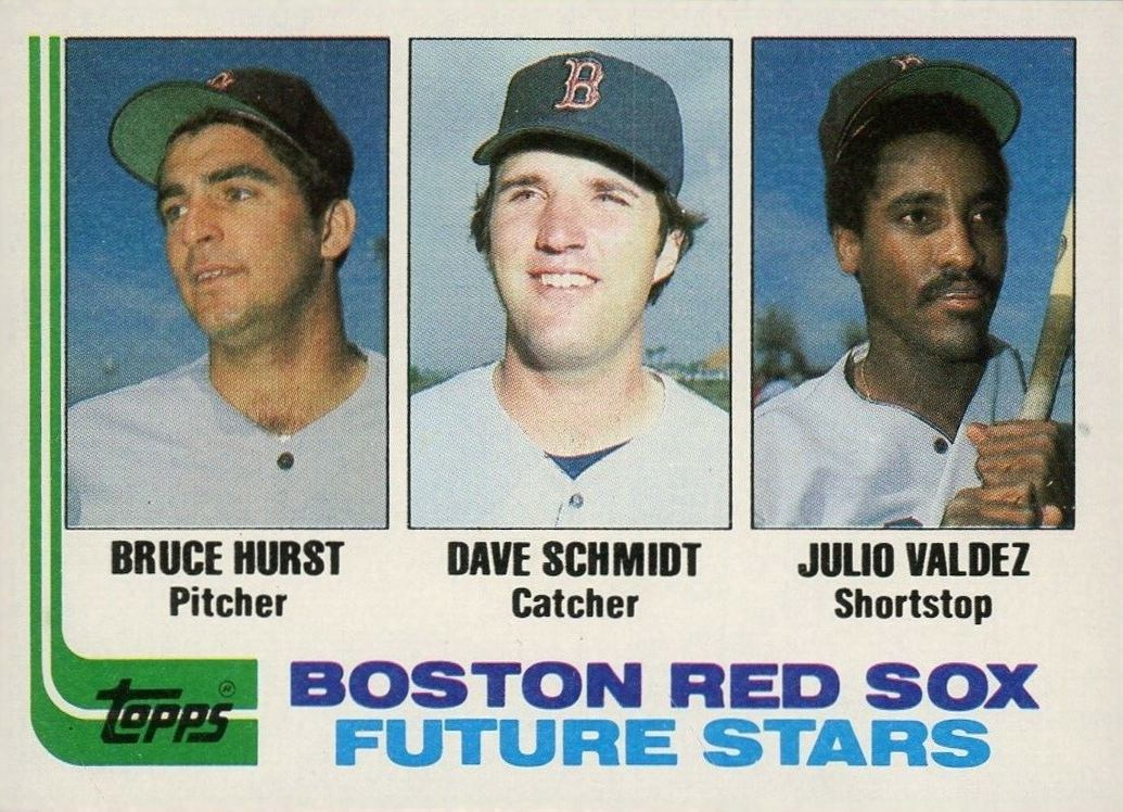 1982 Topps Reds Sox Future Stars #381 Baseball Card
