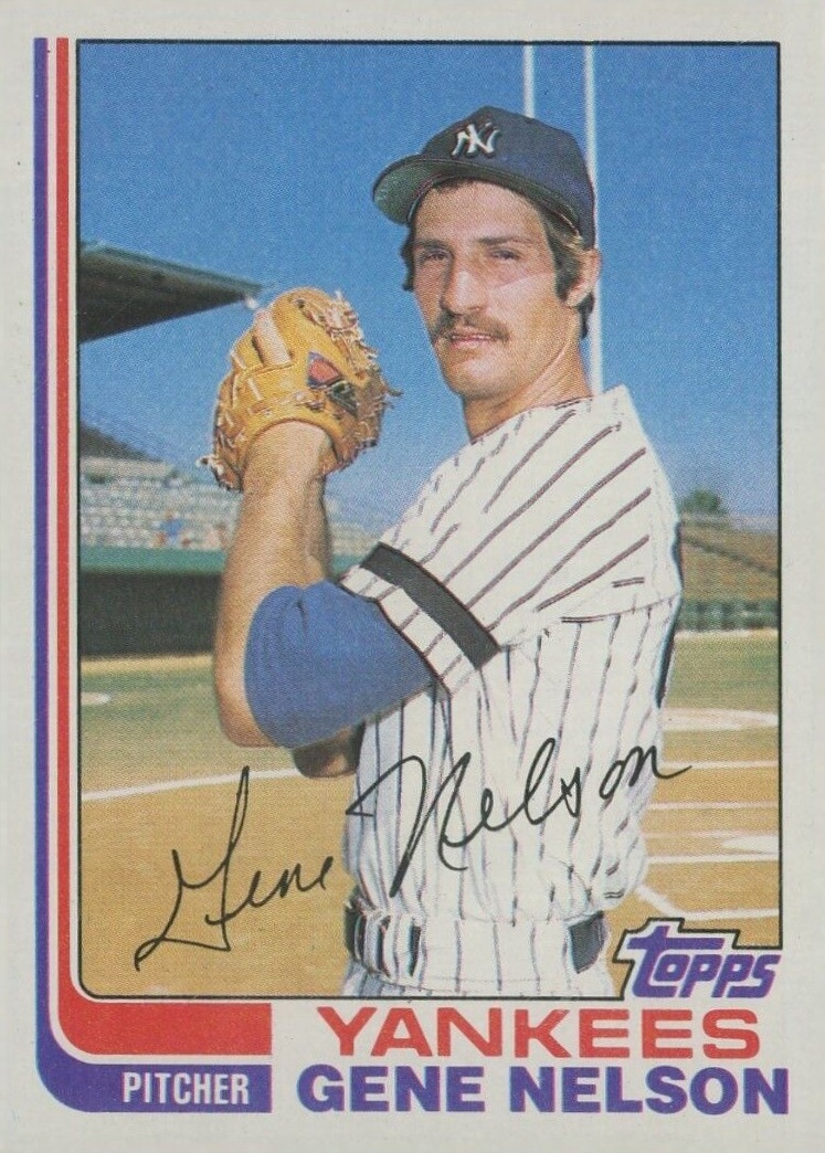1982 Topps Gene Nelson #373 Baseball Card