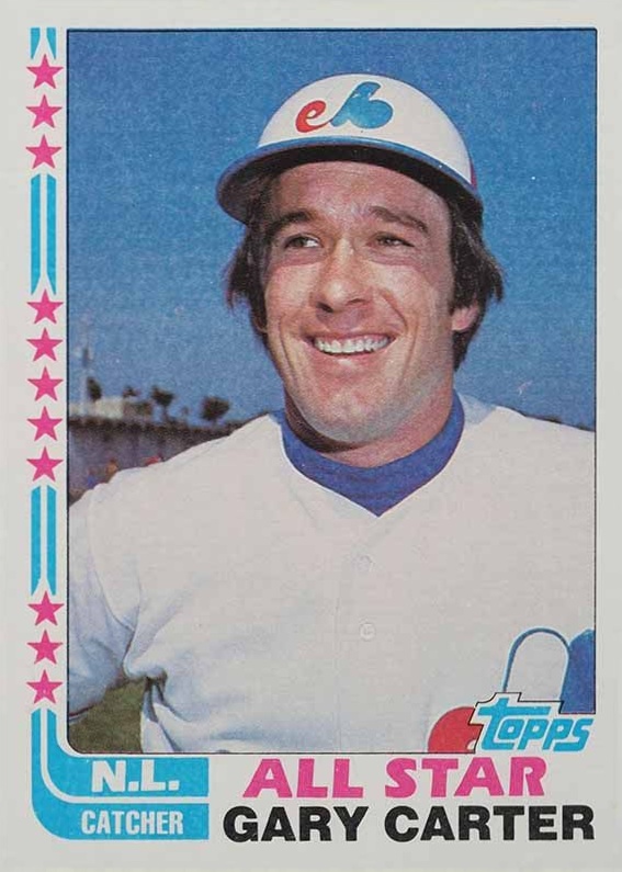 1982 Topps Gary Carter #344 Baseball Card