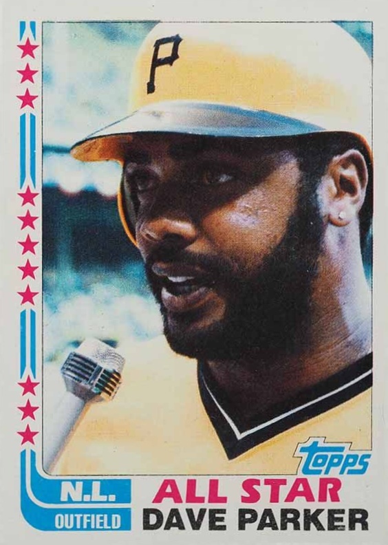 1982 Topps Dave Parker #343 Baseball Card