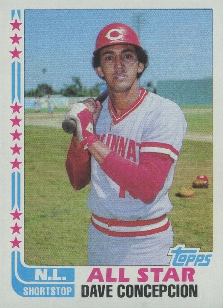 1982 Topps Dave Concepcion #340 Baseball Card
