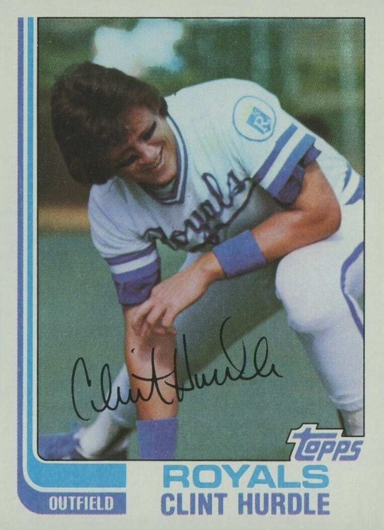1982 Topps Clint Hurdle #297 Baseball Card