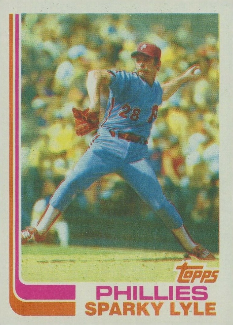 1982 Topps Sparky Lyle #285 Baseball Card