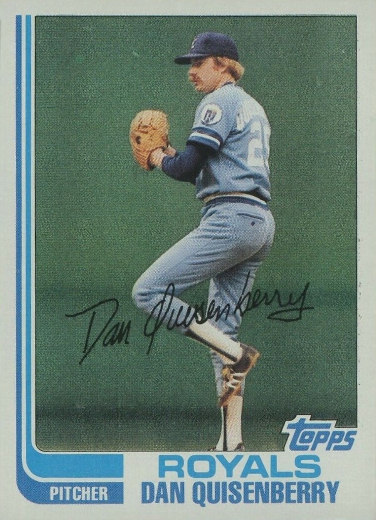 1982 Topps Dan Quisenberry #264 Baseball Card
