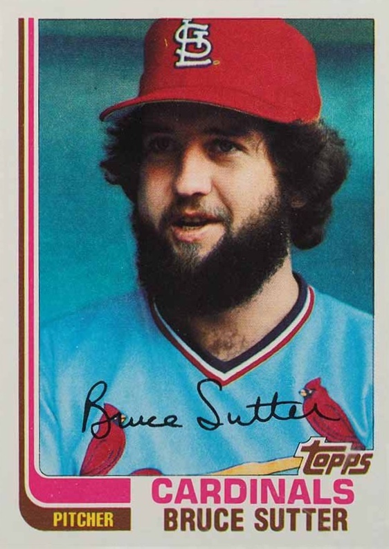 1982 Topps Bruce Sutter #260 Baseball Card