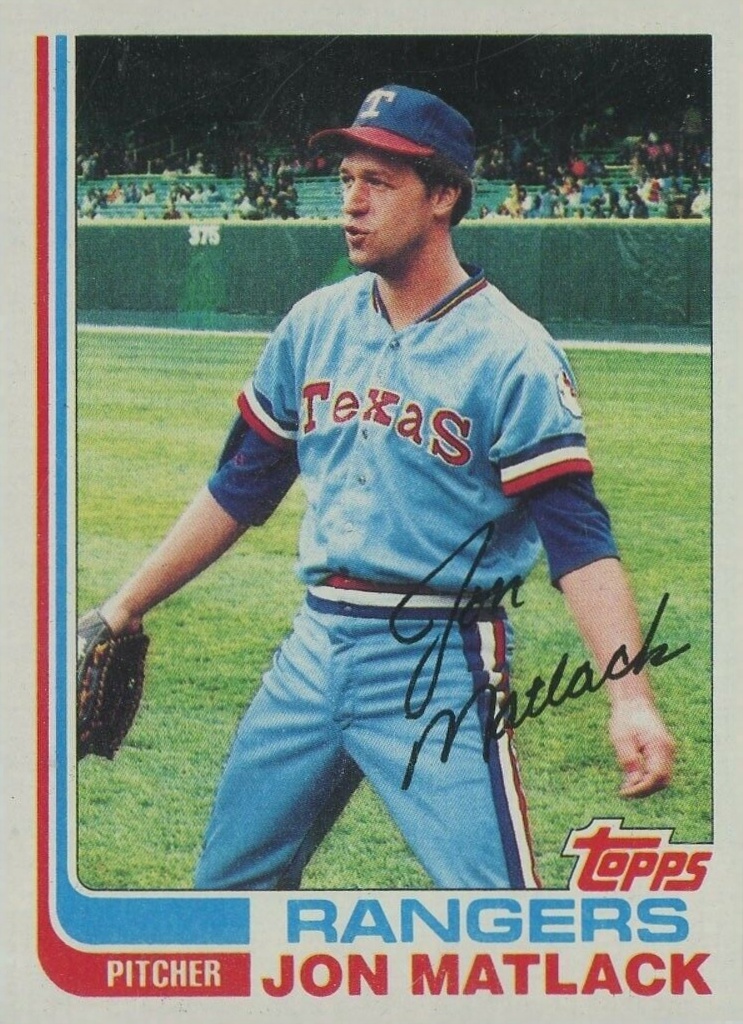 1982 Topps Jon Matlack #239 Baseball Card