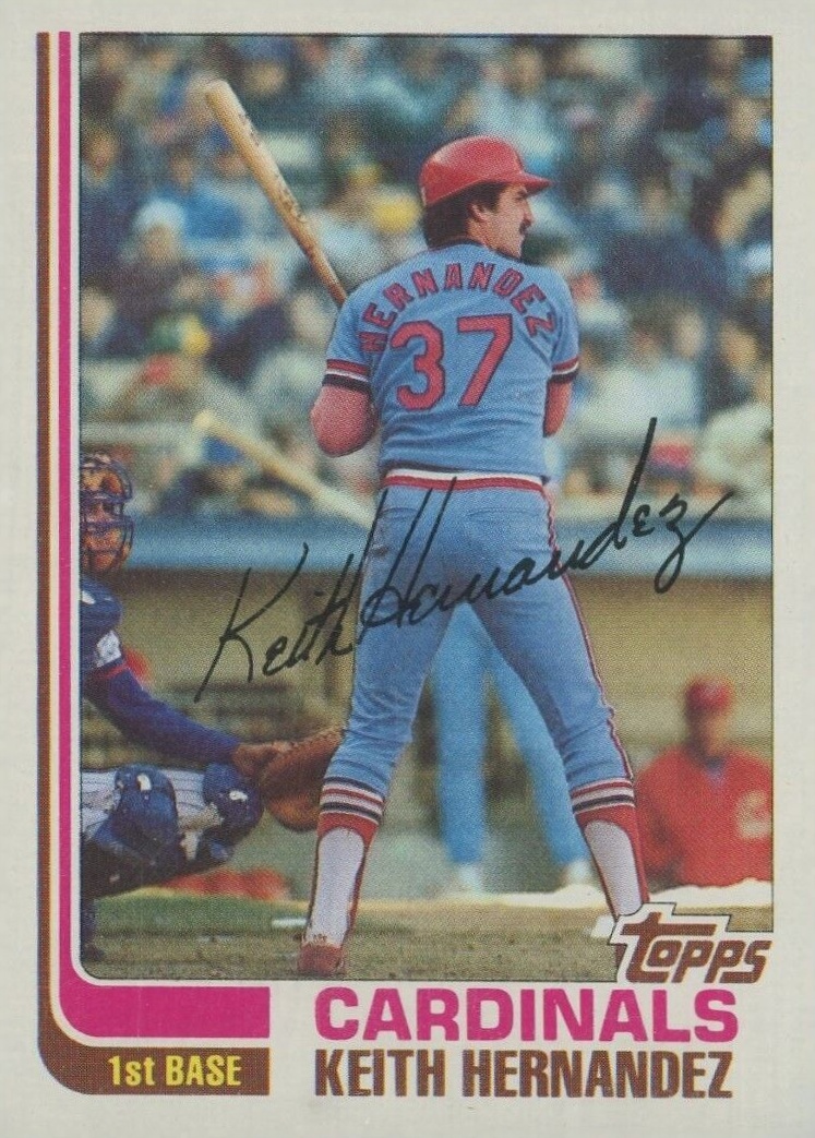 1982 Topps Keith Hernandez #210 Baseball Card
