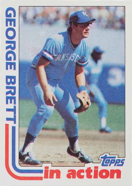 1982 Topps George Brett #201 Baseball Card
