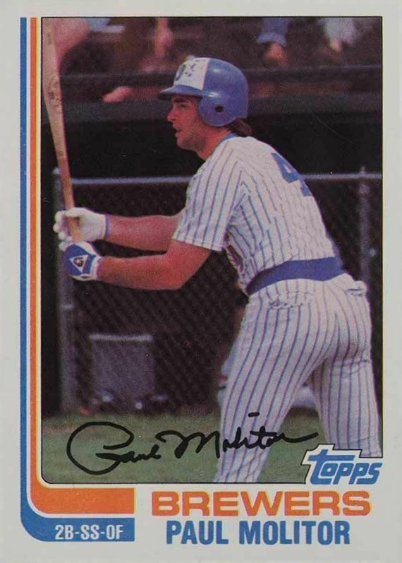 1982 Topps Paul Molitor #195 Baseball Card