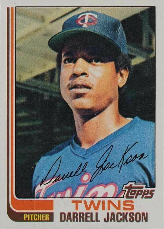 1982 Topps Darrell Jackson #193 Baseball Card