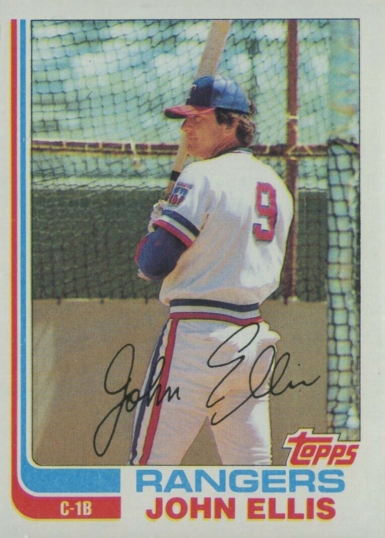 1982 Topps John Ellis #177 Baseball Card