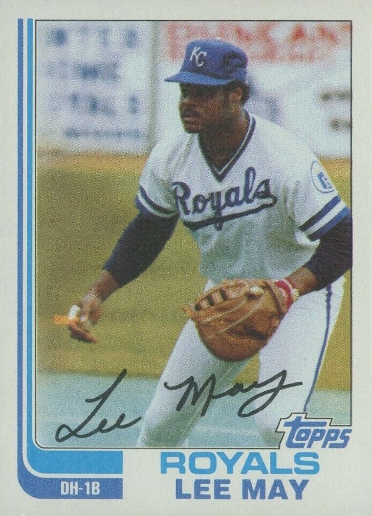 1982 Topps Lee May #132 Baseball Card
