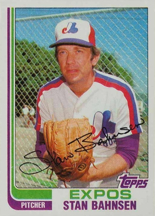 1982 Topps Stan Bahnsen #131 Baseball Card