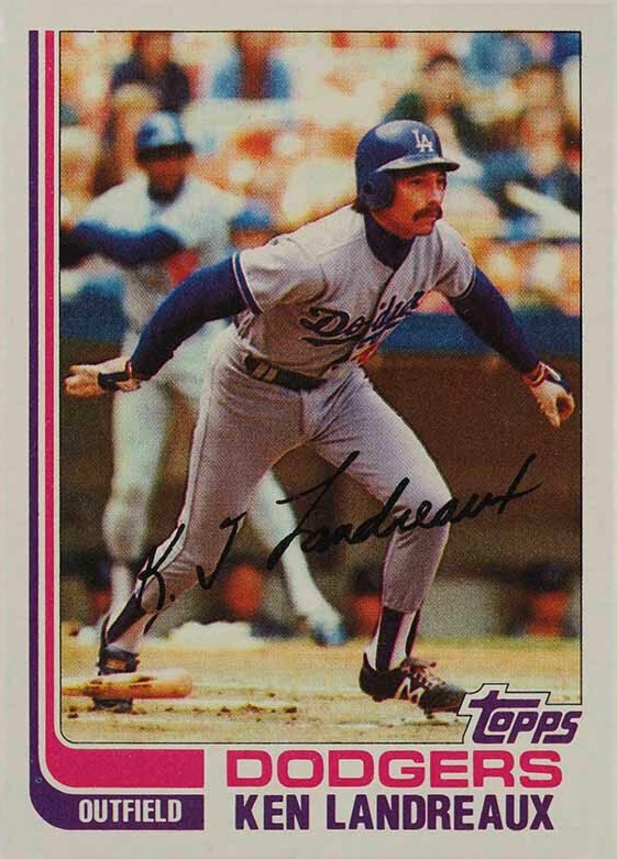 1982 Topps Ken Landreaux #114 Baseball Card