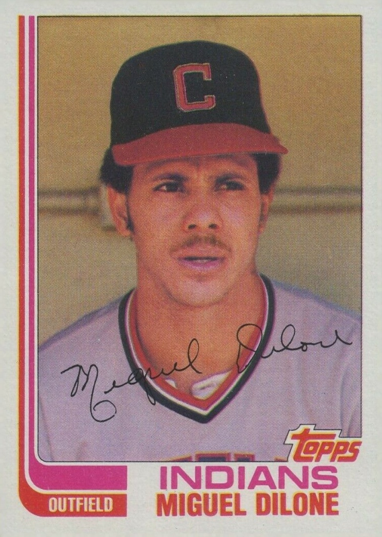 1982 Topps Miguel Dilone #77 Baseball Card