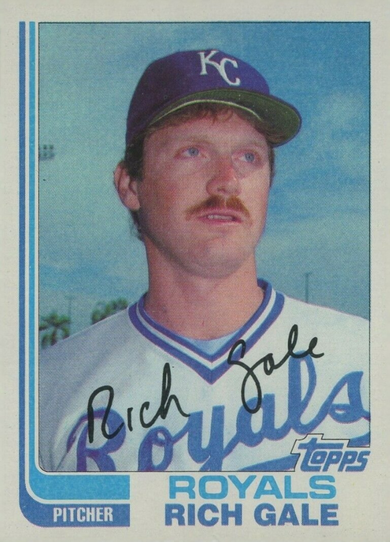 1982 Topps Rich Gale #67 Baseball Card