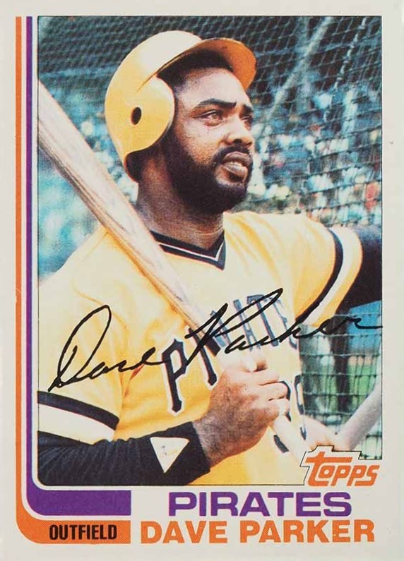 1982 Topps Dave Parker #40 Baseball Card