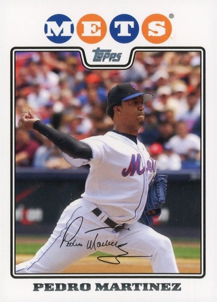 2008 Topps Pedro Martinez #440 Baseball Card