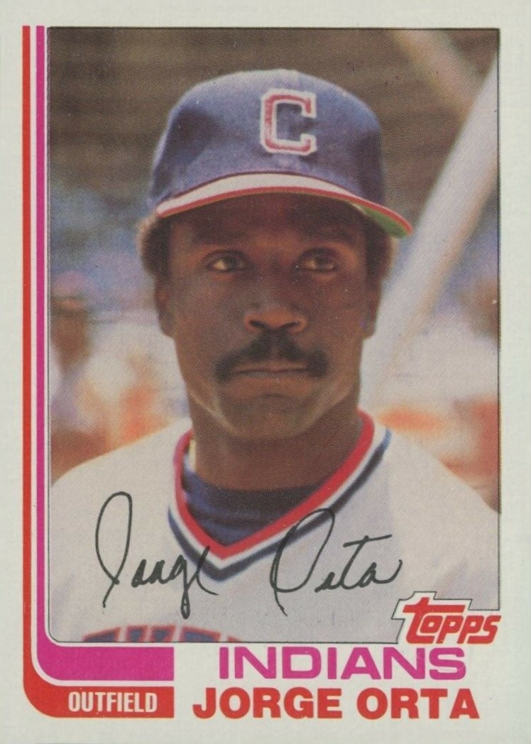 1982 Topps Jorge Orta #26 Baseball Card