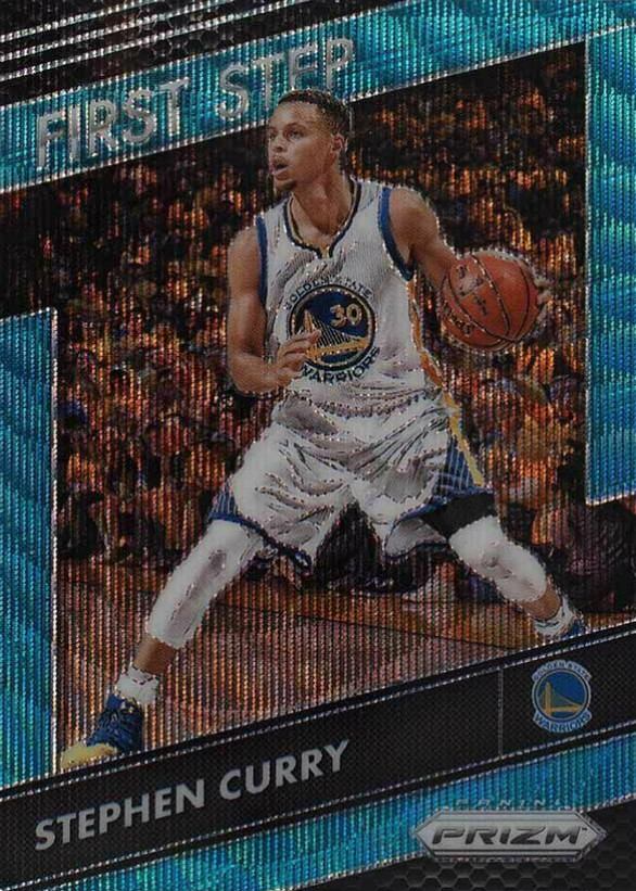 2016 Panini Prizm First Step Stephen Curry #4 Basketball Card
