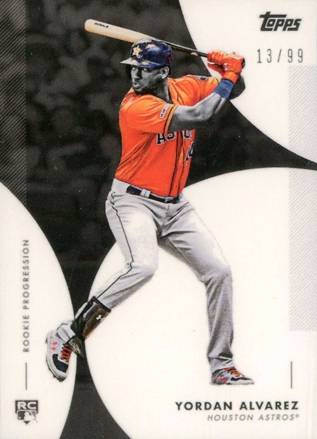 2020 Topps on Demand MLB Rookie Progression Yordan Alvarez #1A Baseball Card