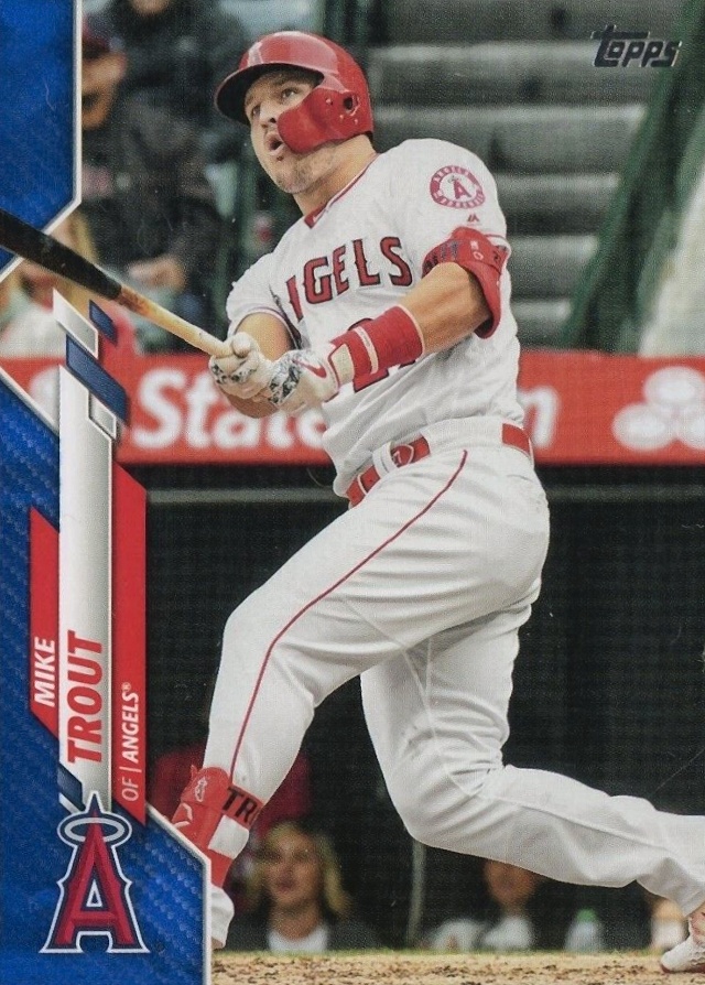2020 Topps Complete Set Mike Trout #1 Baseball Card