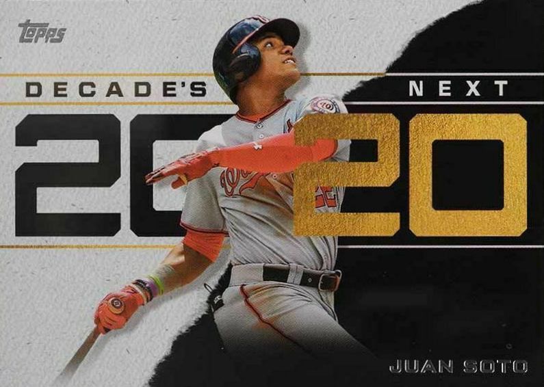2020 Topps Decade's Next Juan Soto #DN12 Baseball Card