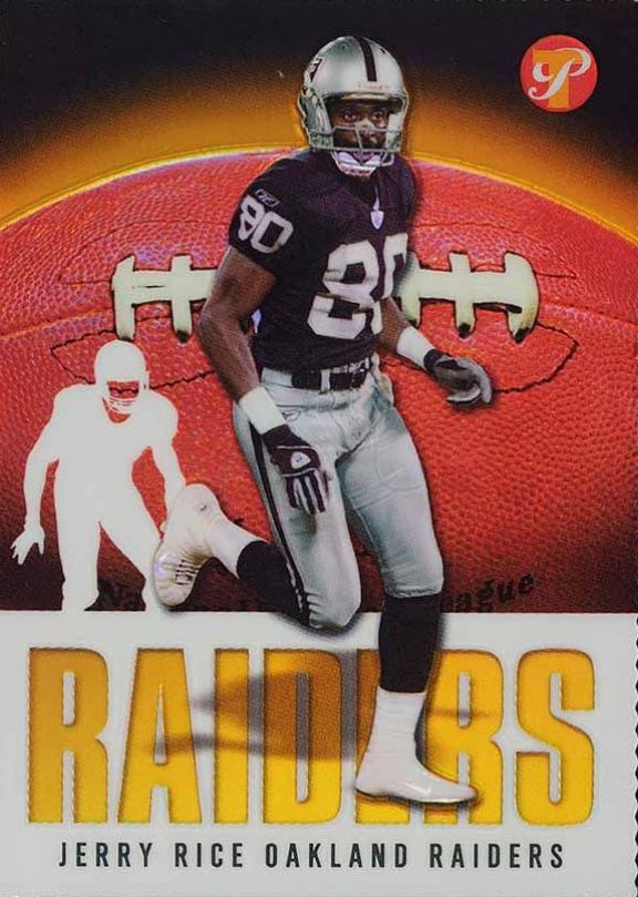 2003 Topps Pristine Jerry Rice #9 Football Card