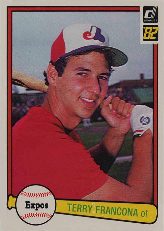 1982 Donruss Terry Francona #627 Baseball Card