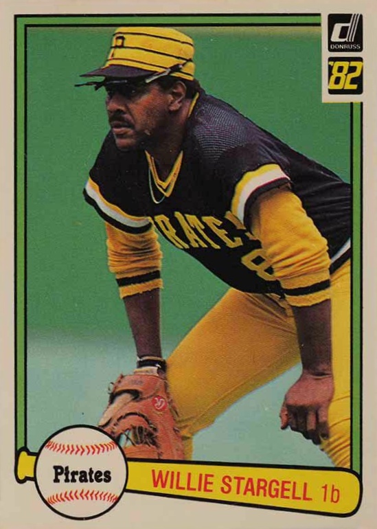 1982 Donruss Willie Stargell #639 Baseball Card