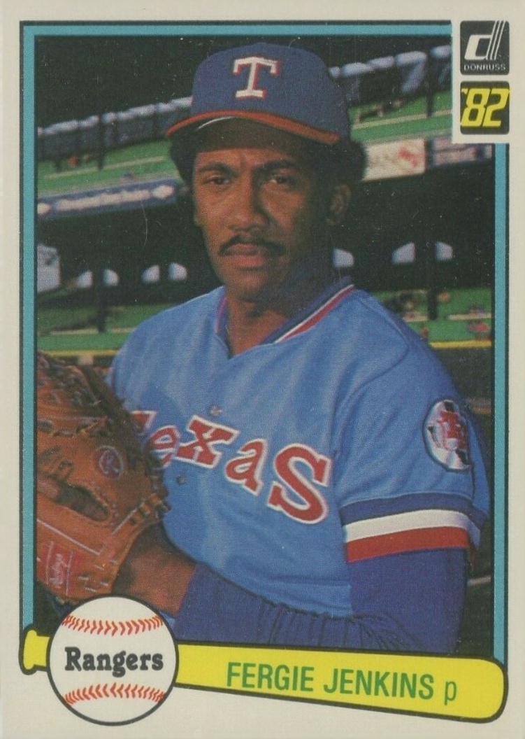 1982 Donruss Fergie Jenkins #643 Baseball Card