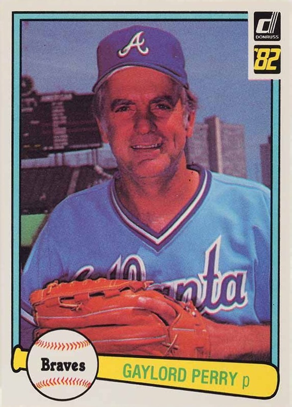 1982 Donruss Gaylord Perry #543 Baseball Card