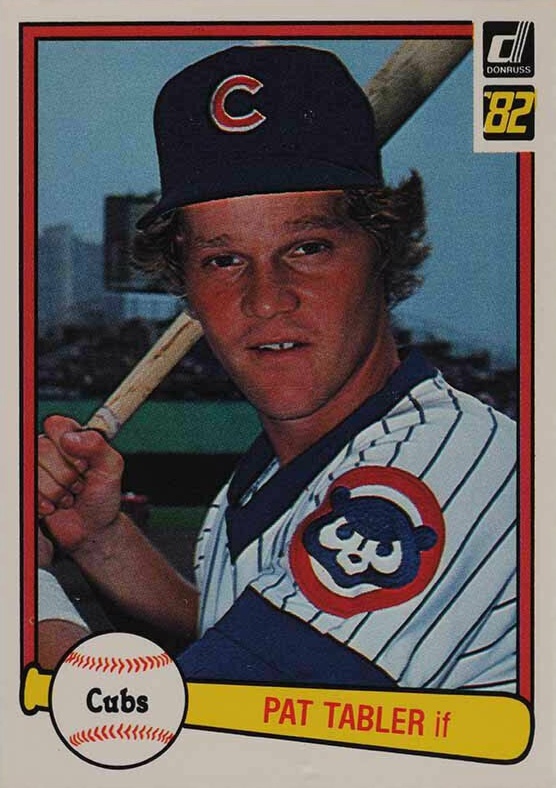 1982 Donruss Pat Tabler #529 Baseball Card