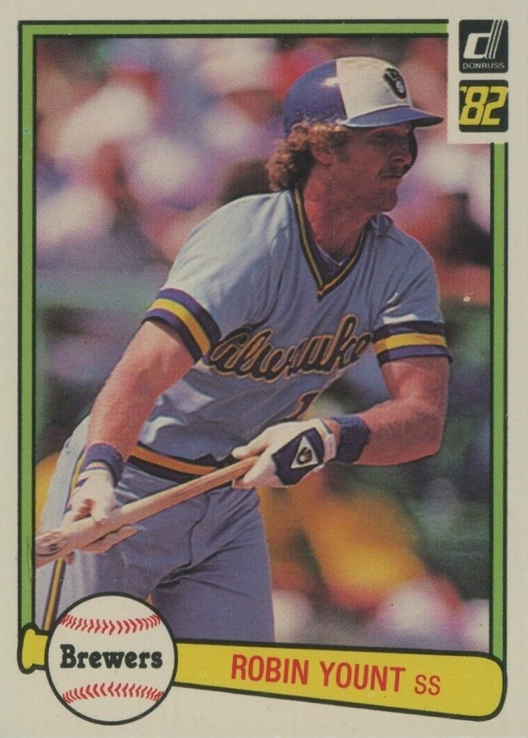 1982 Donruss Robin Yount #510 Baseball Card