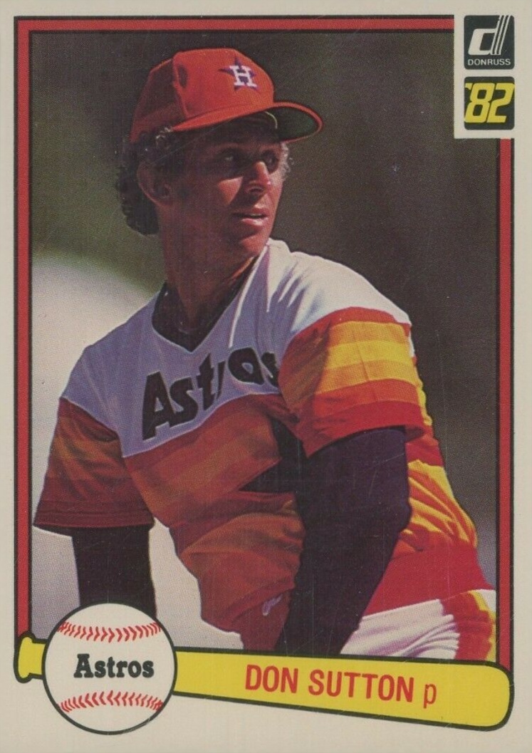 1982 Donruss Don Sutton #443 Baseball Card