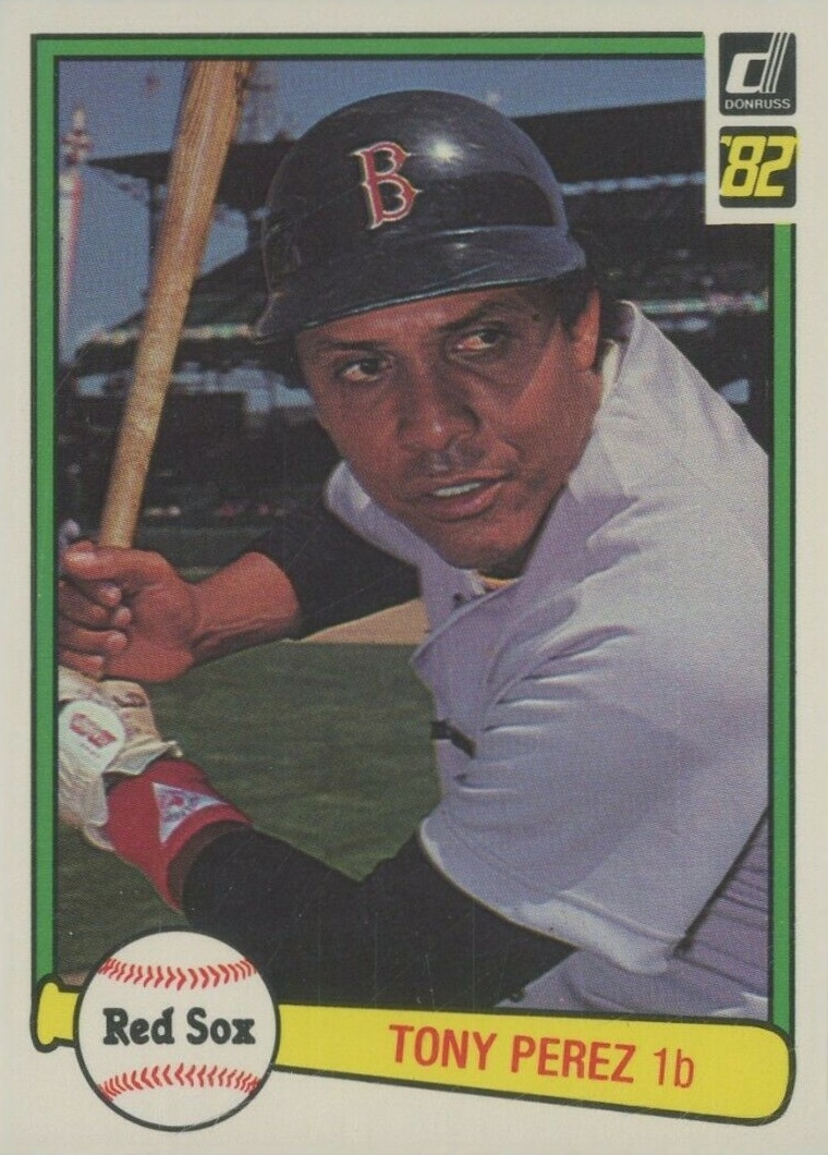 1982 Donruss Tony Perez #408 Baseball Card
