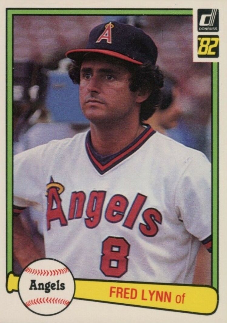 1982 Donruss Fred Lynn #367 Baseball Card