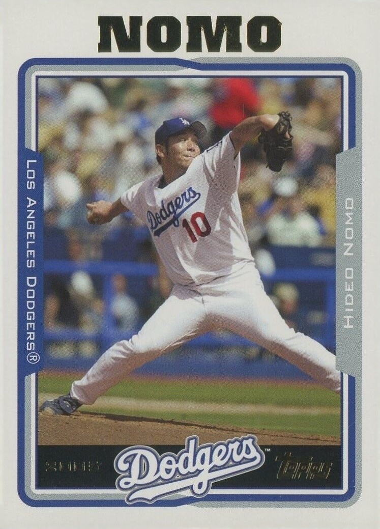 2005 Topps  Hideo Nomo #78 Baseball Card