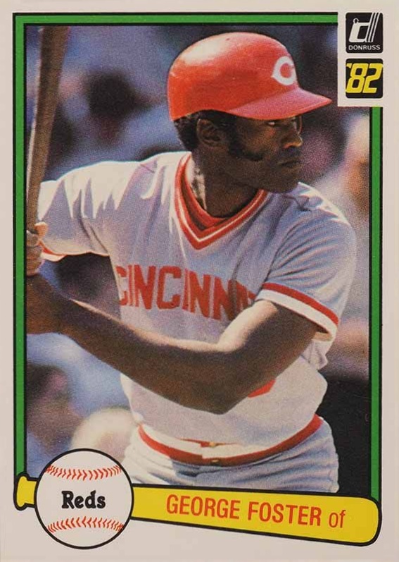 1982 Donruss George Foster #274 Baseball Card