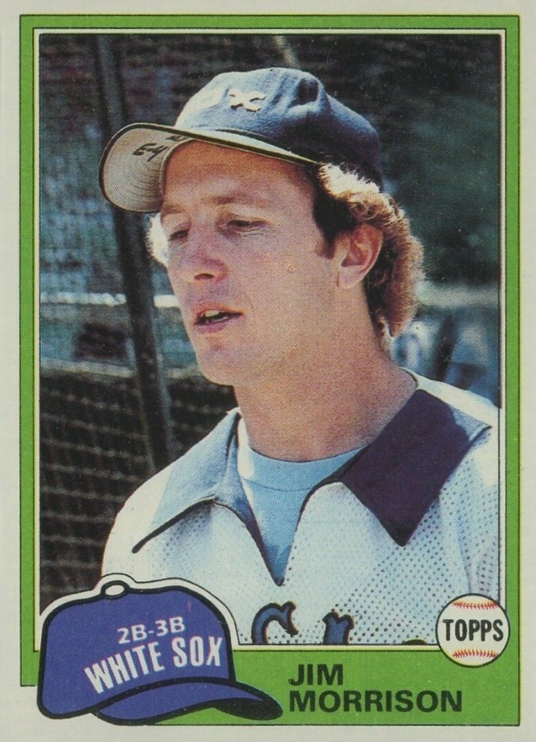 1981 Topps Jim Morrison #323 Baseball Card