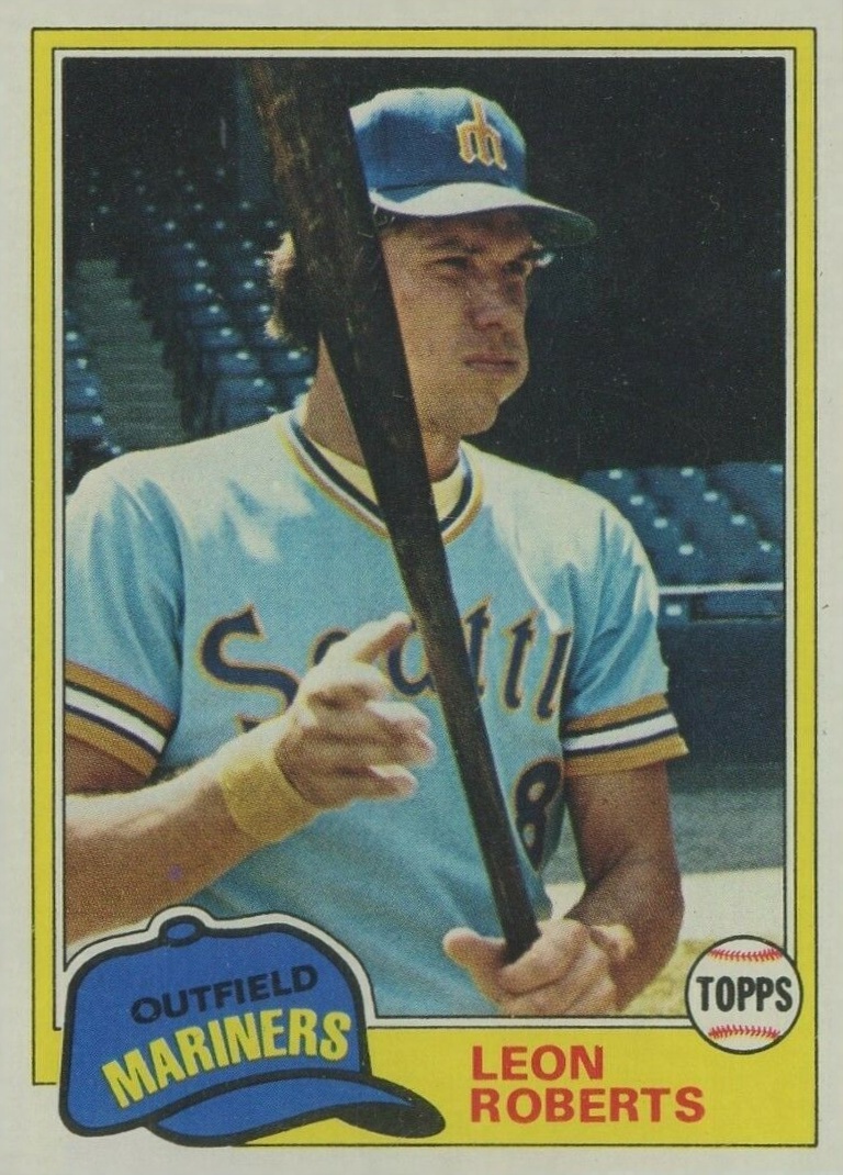 1981 Topps Leon Roberts #368 Baseball Card