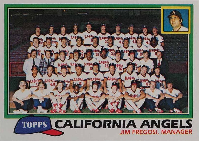 1981 Topps California Angels #663 Baseball Card