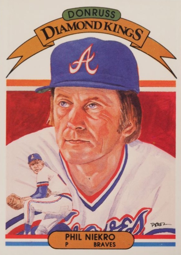 1982 Donruss Phil Niekro #10 Baseball Card
