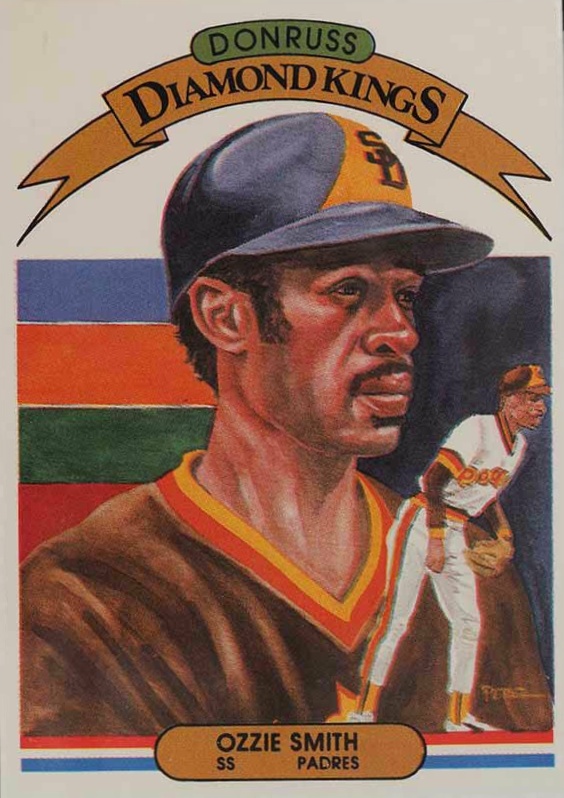 1982 Donruss Ozzie Smith #21 Baseball Card
