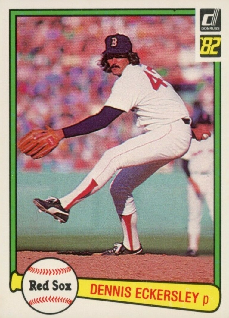 1982 Donruss Dennis Eckersley #30 Baseball Card