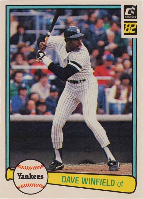 1982 Donruss Dave Winfield #31 Baseball Card