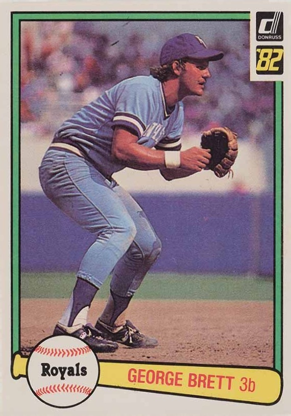 1982 Donruss George Brett #34 Baseball Card