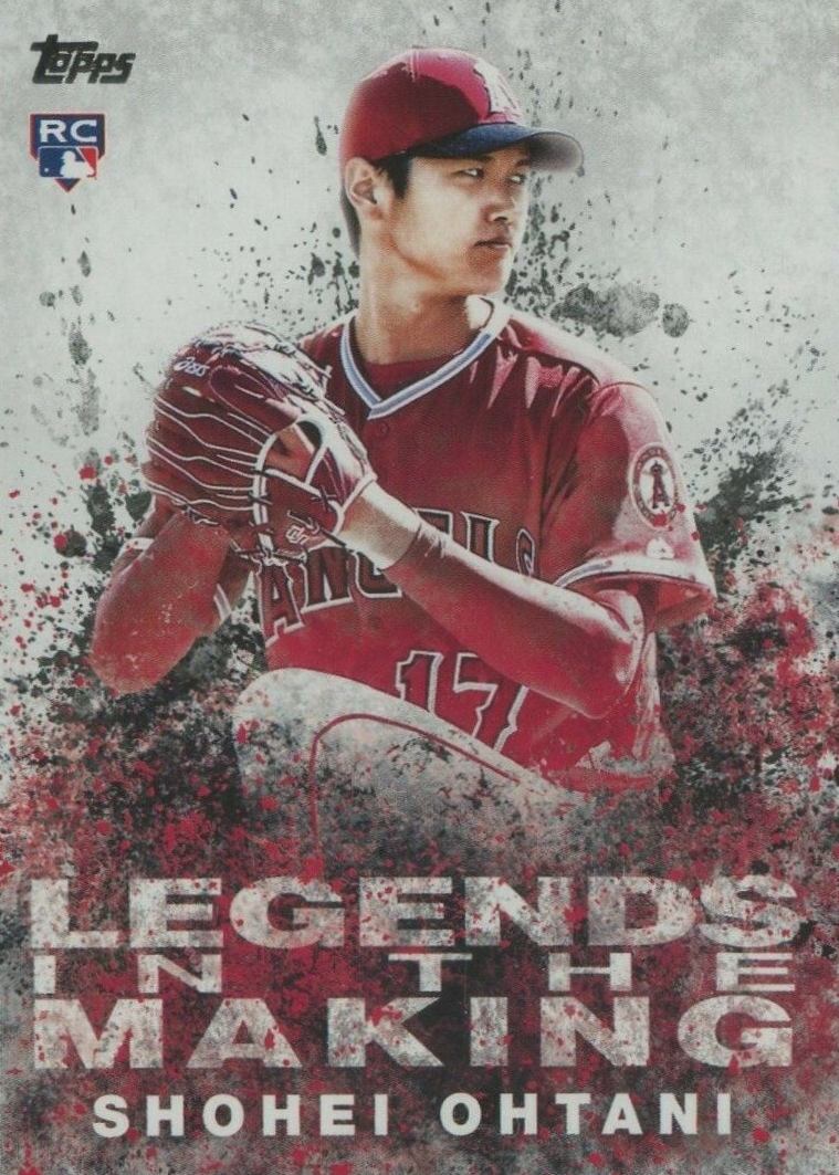 2018 Topps Legends in the Making Shohei Ohtani #2 Baseball Card