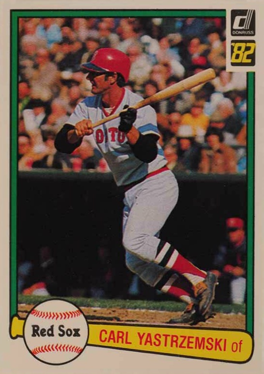 1982 Donruss Carl Yastrzemski #74 Baseball Card